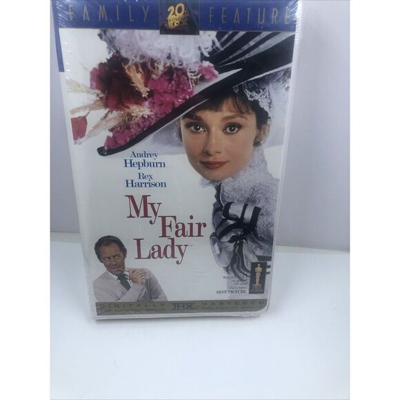 My Fair Lady Audrey Hepburn & Rex Harrison VHS vintage - Picture 3 of 12